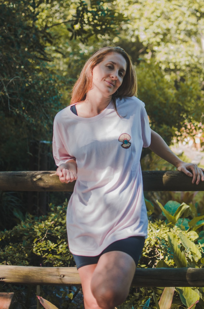 REMERA MANGA CORTA OVERSIZE - PLAYA