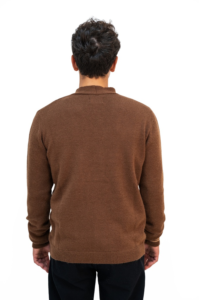 CARDIGAN - BROWN SUGAR