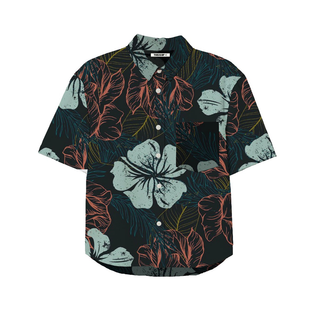 CAMISA MANGA CORTA MUJER - ARRECIFE